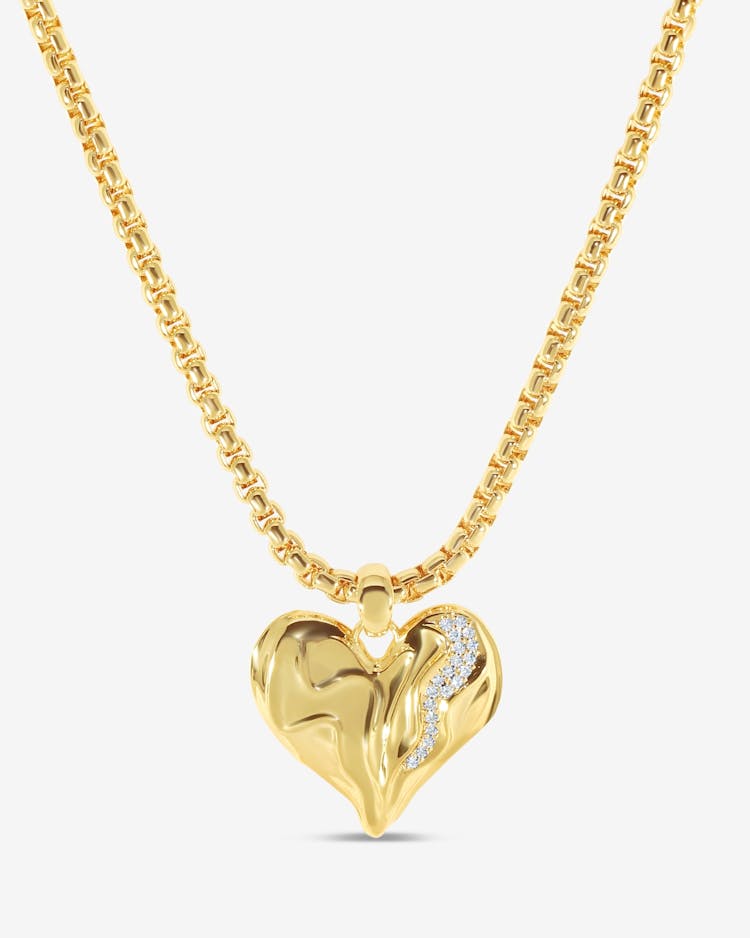 Adore Heart Necklace Jackie Mack Designs